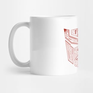 Autobot Tech - Red Mug